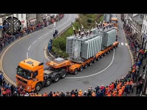 Schwertransport am Limit | Wenn GIGANTISCHE Lkw auf engsten Straßen KÄMPFEN!