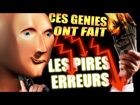 Ces erreurs DÉSASTREUSES (et ridicules) leur ont coûté très très cher : Quand les patrons déraillent