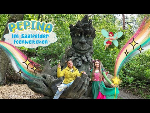 🧚🏻‍♀️ MAGICAL TREASURE HUNT ✨ In the Fairy World 🍄 Pepina meets a fairy | Saalfeld Fairy Grottoes