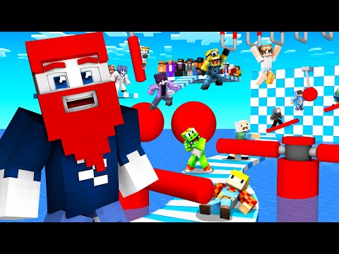 200 Spieler vs. Benx im Parkour Rennen (Minecraft)