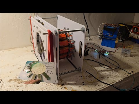 Magnet Ramp can provide insane amounts of torque .( Low power Demo )