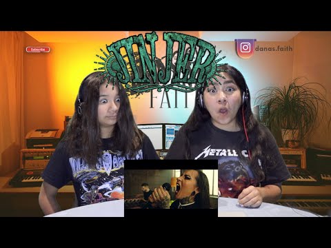 Two Girls React To JINJER - Vortex (Official Video)