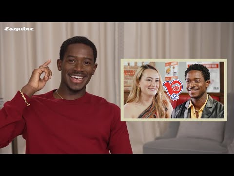 Damson Idris Defends His Leather Outfit On Chicken Shop Date & Describes His Perfect Romantic Outing