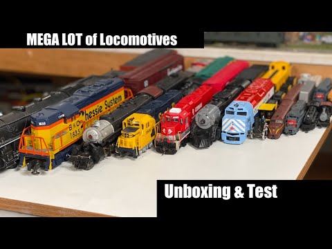 MEGA Vintage Locomotives Mail Unboxing Three - And So Much More!!