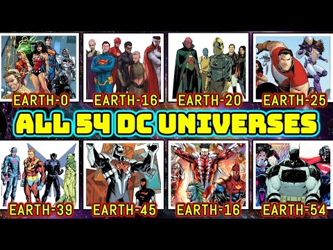 54 (Every) Single DC Universe Explained: The Ultimate Guide to 54 Worlds!