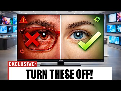 Turn Off These 7 TV Settings RIGHT NOW (Reduce Eye Strain)