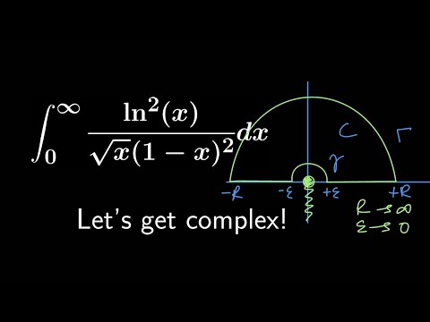 A stellar integral solved using some wonderful complex analysis