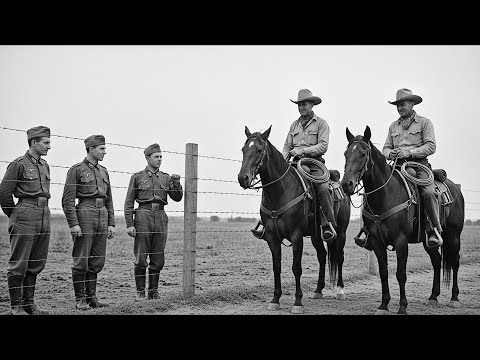 German POWs Couldn't Believe Their Eyes when they Met American Cowboys