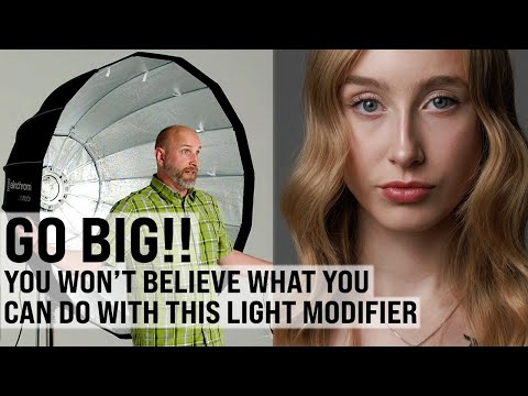 Go BIG with Light Modifiers - You won't believe what you can do with this Softbox! | Mark Wallace