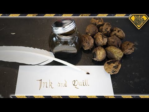 How To Make Ink from Walnuts! TKOR Shows Off It's DIY Ink Making Skills!