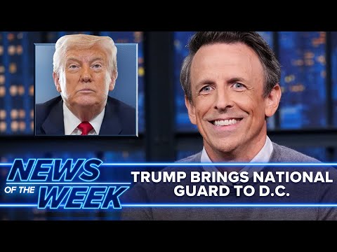 Trump and Putin's Meeting, National Guard in D.C.: Late Night's News of the Week
