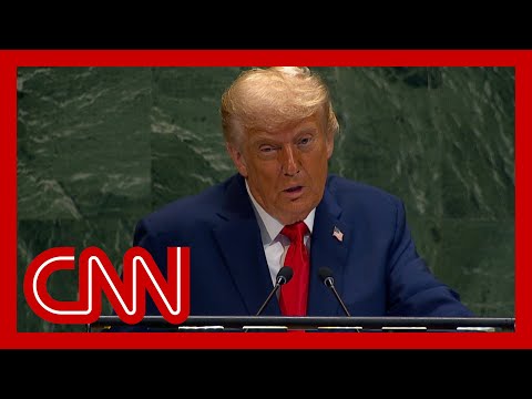 Trump goes off-script during the United Nations General Assembly