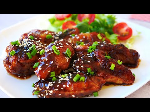 Teriyaki Chicken Wings are addictive—hard to stop eating!