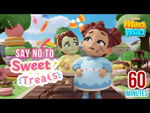 🍰 Kids Cartoon | Mina & Mila 🎞️ Sweet Treats Time! | From the Makers of Omar & Hana | Durioo+