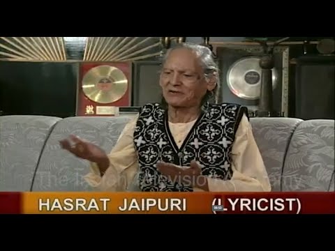 Shashi Ranjan's 'एक मुलाक़ात' with Legend Hasrat Jaipuri | Ep1