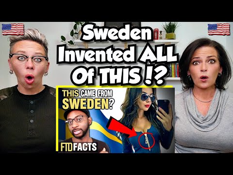 American Couple Reacts: Surprising Swedish Inventions and Discoveries! Sweden Reaction!
