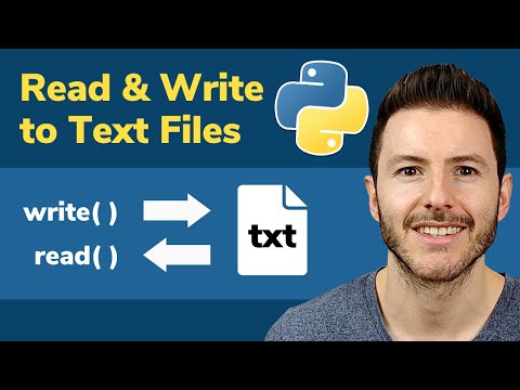 How to Read/Write to Txt File With Python | Handle Text Files in Python