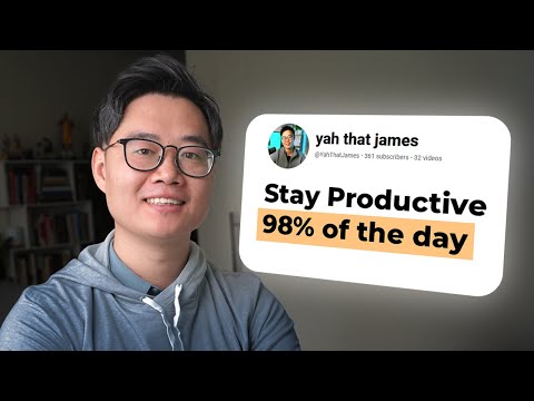 I Stay Productive 98% of the Day—Here's How