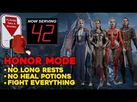 No Rest From the Wicked. Baldur's Gate 3, Nine Hells Challenge