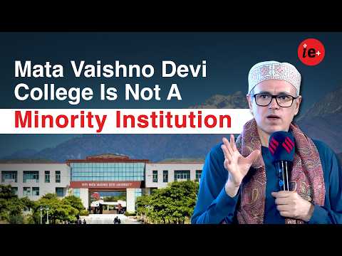 Merit or Religion? Omar Abdullah on Radicalisation, Mata Vaishno Devi College & Santosh Trophy