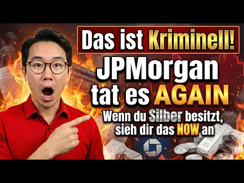 Das ist kriminell! JPMorgan tat es AGAIN — wenn du Silber besitzt, sieh dir das NOW an