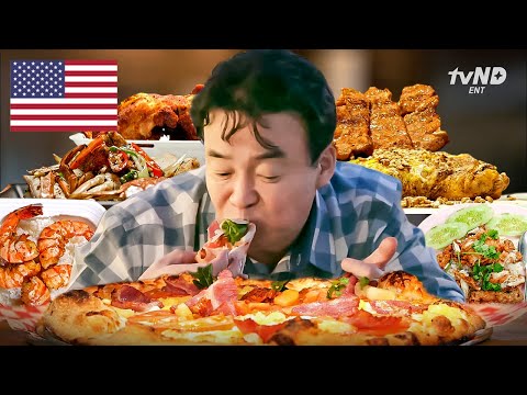 [#스트리트푸드파이터] 세상은 넓고 먹을 건 많다.. 하와이에서 먹는 하와이안 피자🍕부터 태국의 맛 팟타이🥗까지 백종원만 따라와유~ | #골라보는