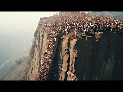 لم يكن يجب أن يشهدها أحد!! لو لم يكن هناك تصوير بواسطة طائرات درون، لم يصدق أحد ما يجري