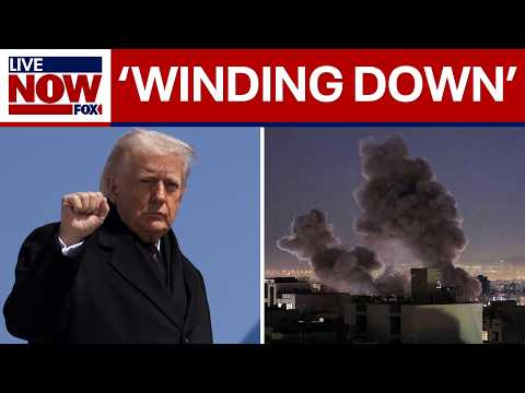 Trump: US considering 'winding down' military efforts in Iran