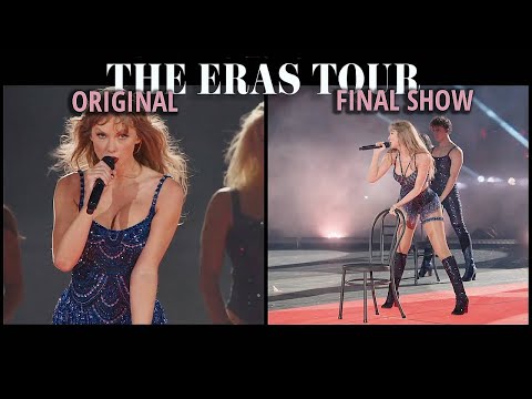 The Eras Tour: Original vs Final Show | Vigilante Sh*t