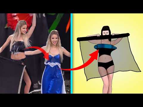 Lea Kyle Quick Dress Change Magic Secret Revealed | ACE