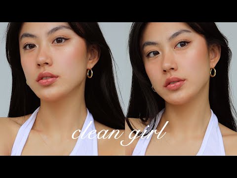 clean girl makeup (no foundation)