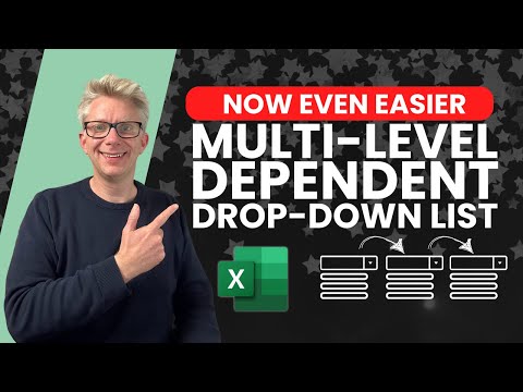 Even easier than easiest - Multi Level Dependent Drop Down Lists
