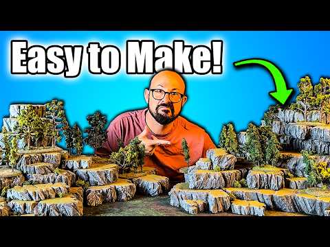 The ULTIMATE Modular Hills for Wargaming that work for ANY Game! - DIY