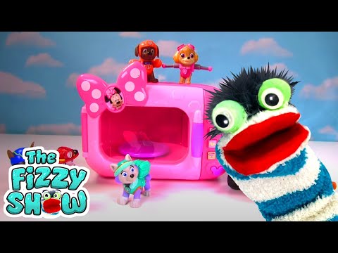 Paw Patrol Uses Minnie Mouse Magical Microwave