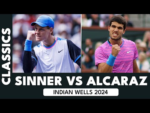 Jannik Sinner vs Carlos Alcaraz Extended Highlights | Indian Wells 2024