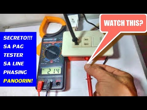 PAANO GUMAMIT NG DIGITAL CLAMP METER