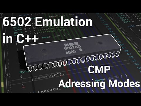 Emulating a CPU in C++ #24 (6502) - CMP Addressing Modes