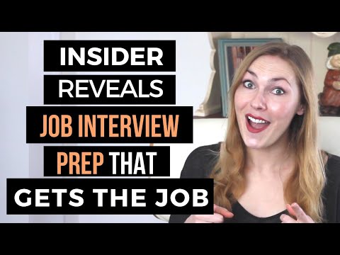 How to Prepare for an In Person Job Interview (4 Things You MUST Do)
