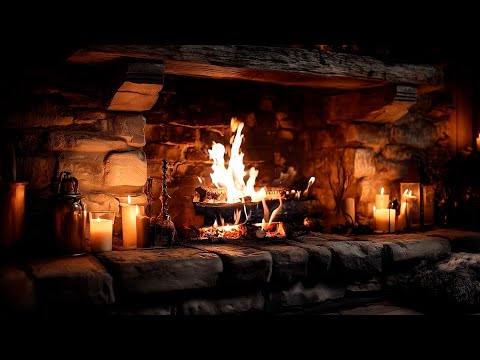 Sleep by the Fireplace 🔥 12H Gentle Fire ASMR (No Interruptions)