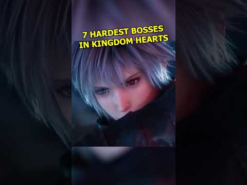 7 HARDEST bosses in Kingdom Hearts 😱 #kingdomhearts