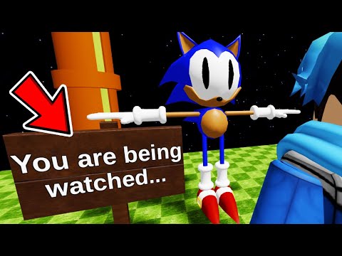 The SONIC ROBLOX GAME with a DARK SECRET...