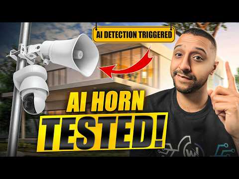 UniFi AI Horn | Setup + AI Detection Demos (AI Detections, Line Crossing & Person Alerts)