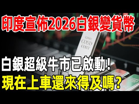 印度宣佈2026白銀變貨幣，白銀超級牛市已啟動！現在上車還來得及嗎？#白銀#理財#投資#晚年生活#晚年幸福#退休#退休生活#養老