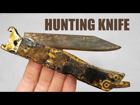 Vintage Hunting Folding Knife Restoration