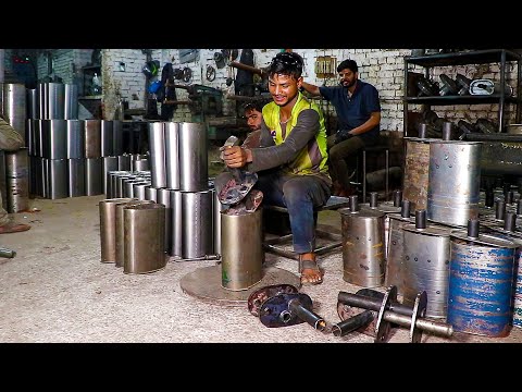 Amazing Manufacturing of Car Silencers