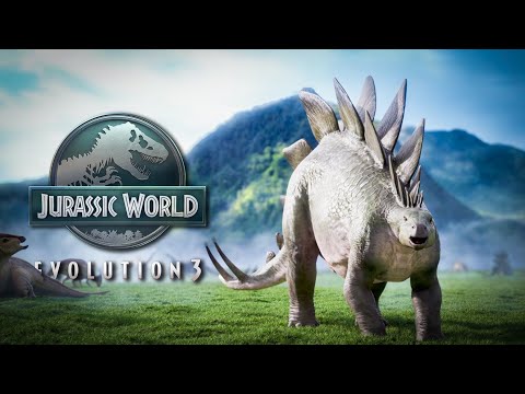 JWE3 Relaxing Longplay: Building an ULTRA REALISTIC Dinosaur Park... | Stress Relief & Fall Asleep