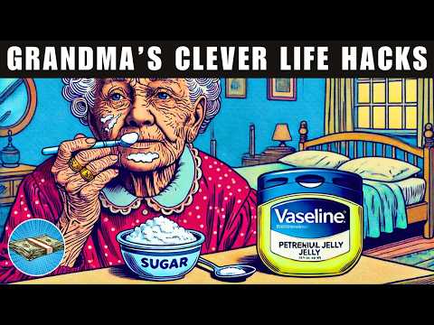 Grandma's 35 Clever Old Life Hacks that will BLOW YOUR MIND & MAKE LIFE EASIER!!!