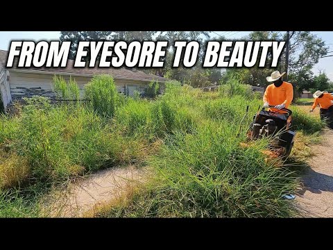 This Homeowner WASN’T Avoiding the Yard — They Couldn’t Do It Alone