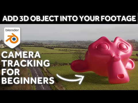 How to a Add 3D Object into your Footage in Blender