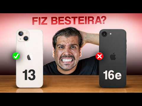 Saí do iPhone 13 para o 16e: O Arrependimento Veio? (Sincero)